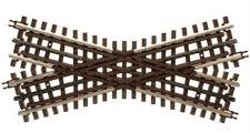 30 DEGREE CROSSING - 3 RAIL Item# 6084 21st Century Track System - Brown ties and nickel silver rail. Each track piece features a "snap-lock" system that allows you to join track quickly and easily, and provides a secure connection. (1pc/card).
